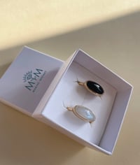 Image 6 of Bague Orion | onyx noire