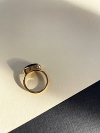 Image 1 of Bague Orion | onyx noire