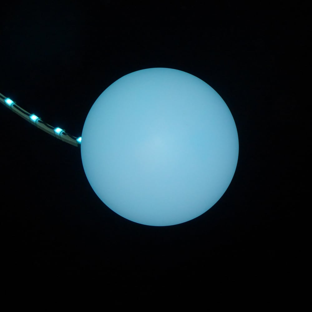 Image of  blue light abstract .v4 Fine Art Print