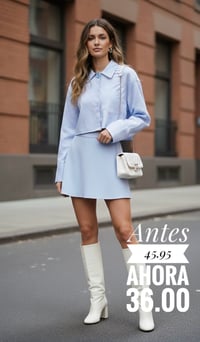 Image 1 of CAMISA CROP COFFEE