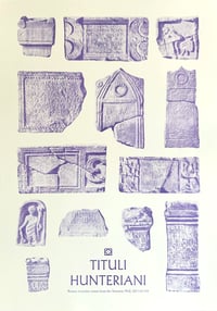 Tituli Hunteriani Risograph Print