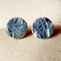 Image 2 of 'Action paint' earrings