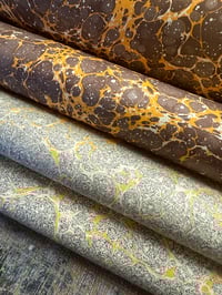 Image 1 of Marbled Paper Assorted Listing - Sheets 17-20 (to purchase individually) 