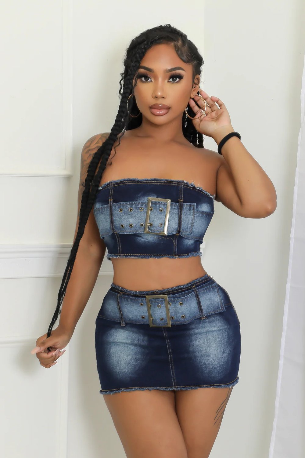 Image of TIFF DENIM SET