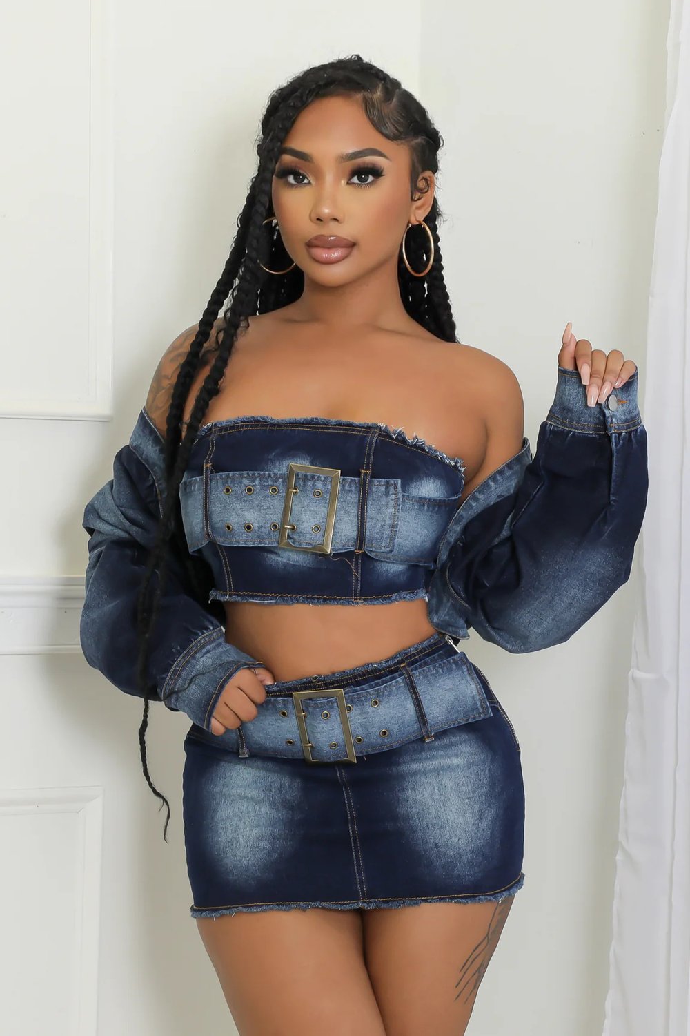 Image of TIFF DENIM SET