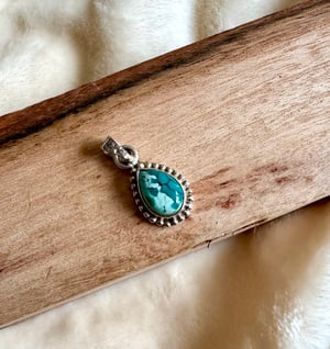 Image of Pendentif turquoise du Tibet kssv
