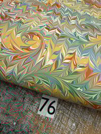 Image 5 of Marbled Paper Assorted Listing - Sheets 73-76 (to purchase individually)