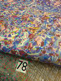 Image 3 of Marbled Paper Assorted Listing - Sheets 77-80 (to purchase individually)