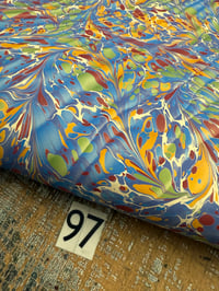 Image 2 of Copy of Marbled Paper Assorted Listing - Sheets 97-100 (to purchase individually)