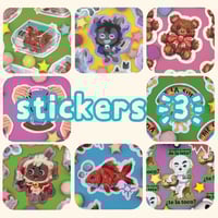 Image 1 of stickers (3)