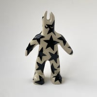 Image of Black Starry Wall-Mounted Devil