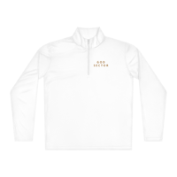 Image 7 of God Sector | Logo Embroidered | Unisex Quarter Zip Pullover