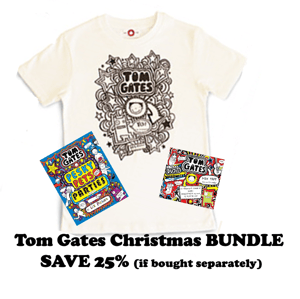 Image of Tom Gates Christmas Bundle with 12 - 14 T-Shirt