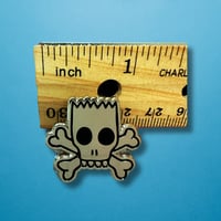 Image 2 of Vintage Skateboard Enamel Pin