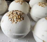 Image 1 of Oatmeal, Milk, and Honey Goat Milk Bath Bomb