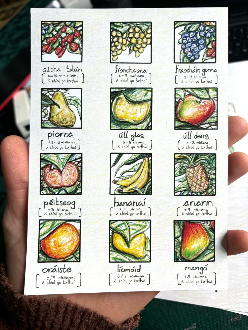 Toradh do shaothair - Print Pack