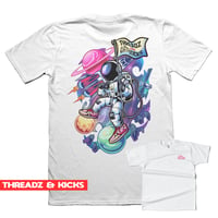 Image 1 of Astro Graphic T-shirt - White