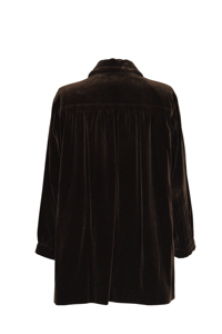 Image 4 of 1980s Yves Saint Laurent long velvet jacket
