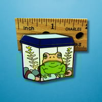 Image 2 of Buffalo River Toad Enamel Pin Friendship