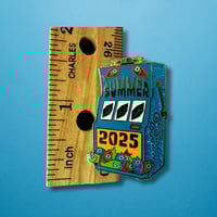 Image 2 of Phish Summer Tour 2025 Enamel Pin Blue