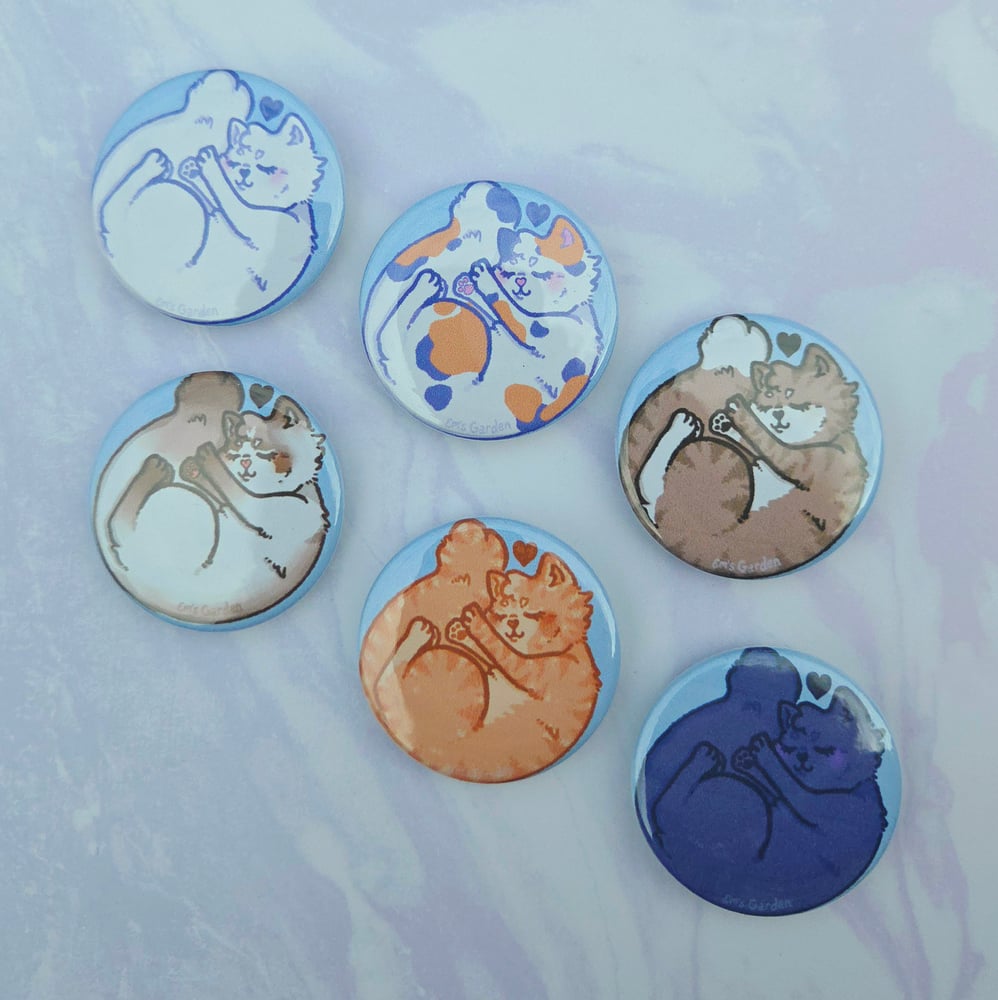 Image of Sleepy Kitty Magnets