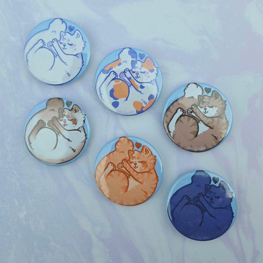 Image of Sleepy Kitty Magnets