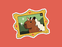 Image 1 of Capycorn Sticker