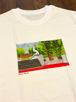 Image of Back in stock! Pen Pals - Hubba Hideout shirt (DTG printed) - charity fundraiser for PAPYRUS