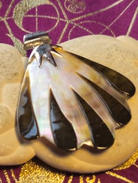 Image 1 of Vintage Abalone Shell Pendant - Talisman of Balance, Intuition, Communication, and Protection