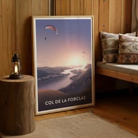 Image 5 of Affiche - Col de la Forclaz, Lac d'Annecy