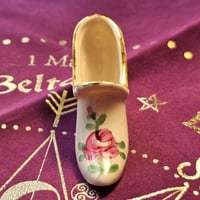 Image 2 of Vintage Shoe with Rose Design- Enchanted - Money Wealth Luck and Financial Gains Spelled