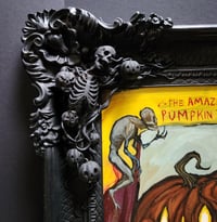 Image 4 of "Conjoined Freakshow Banner" - Oil Painting