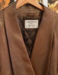Image 8 of 1980s Claude Montana leather jacket