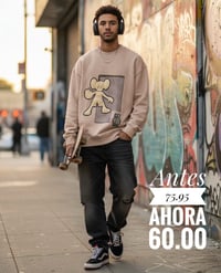 Image 1 of SUDADERA XX DUNK BEIGE