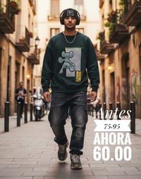 Image 1 of SUDADERA XX DUNK VERDE OLIVA