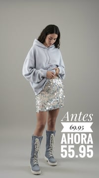 Image 1 of SUDADERA PRINCESS AZUL