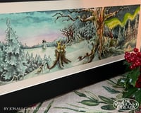 Image 2 of Winter - Framed and Matted Giclee - Fine Art Paper Prints