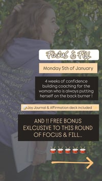 Image 1 of FOCUS & FILL : JAN 2026