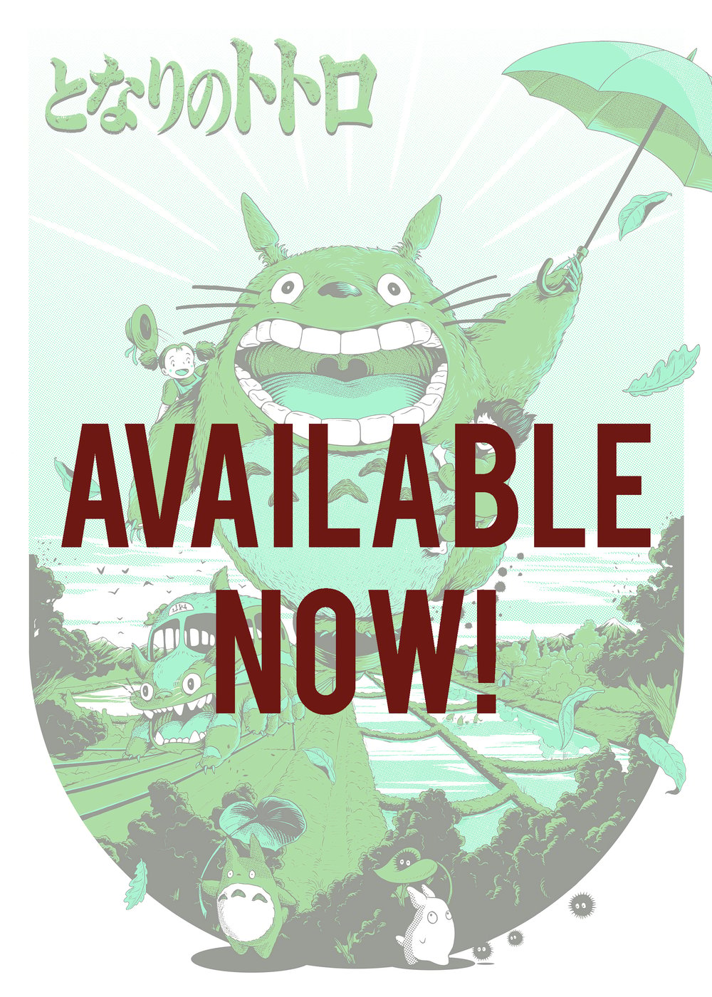 NOW AVAILABLE!  MY NEIGHBOUR TOTORO - 4OTH ANNIVERSARY EDITION