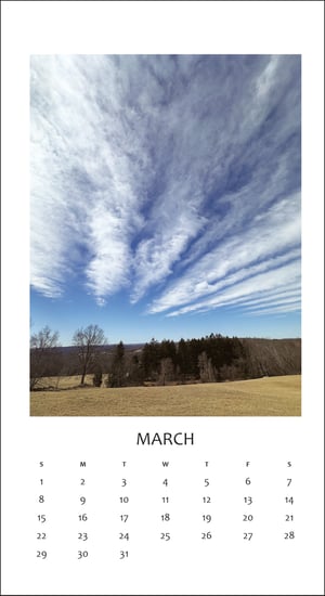 Image of  Along the Way, a walk a day  - 2026 Calendar