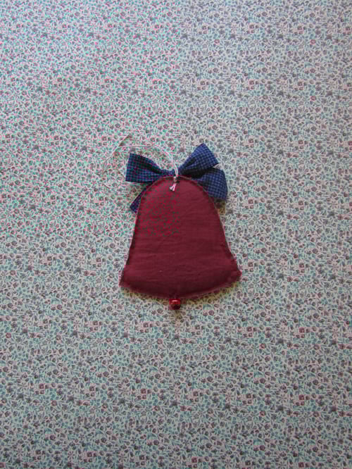 Image of Christmas bell ornament 1