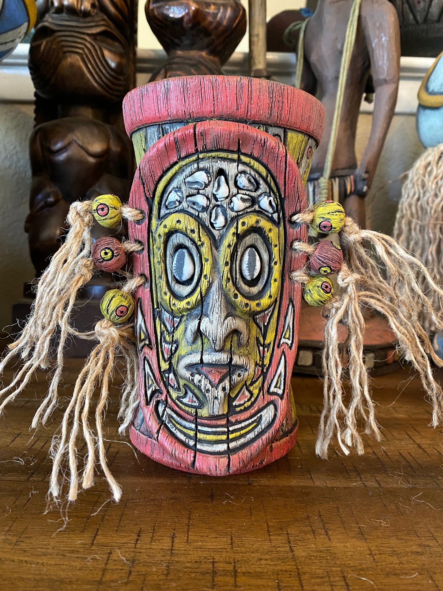 Image of Sepik Phallacy Mask Mug - US Shipping Included 