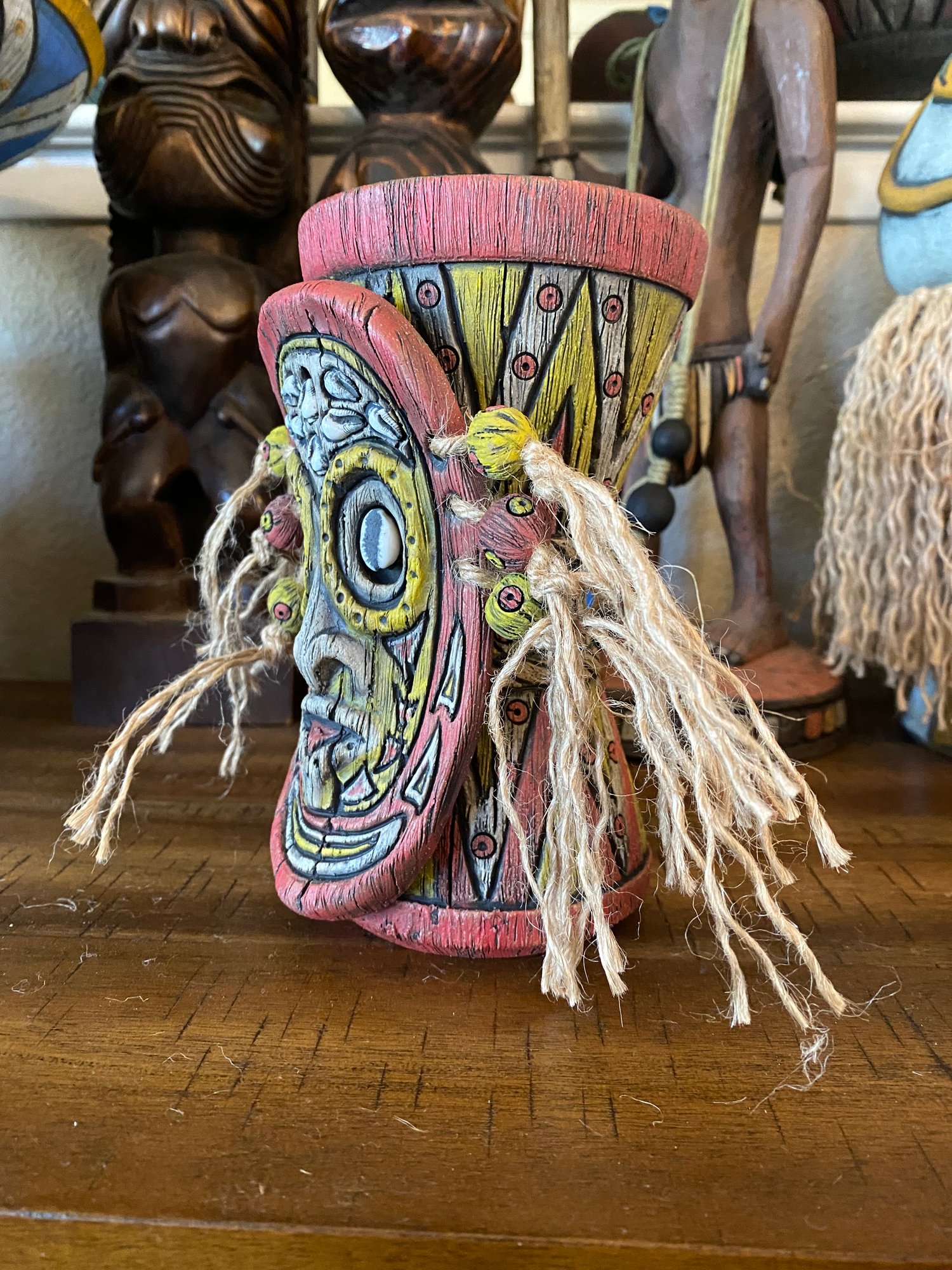 Image of Sepik Phallacy Mask Mug - US Shipping Included 