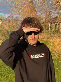 Image 2 of Western Hoodie Black