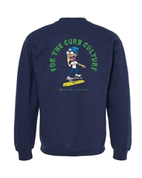 Image 1 of CJ "FTCC"  CREWNECK SWEATSHIRT navy