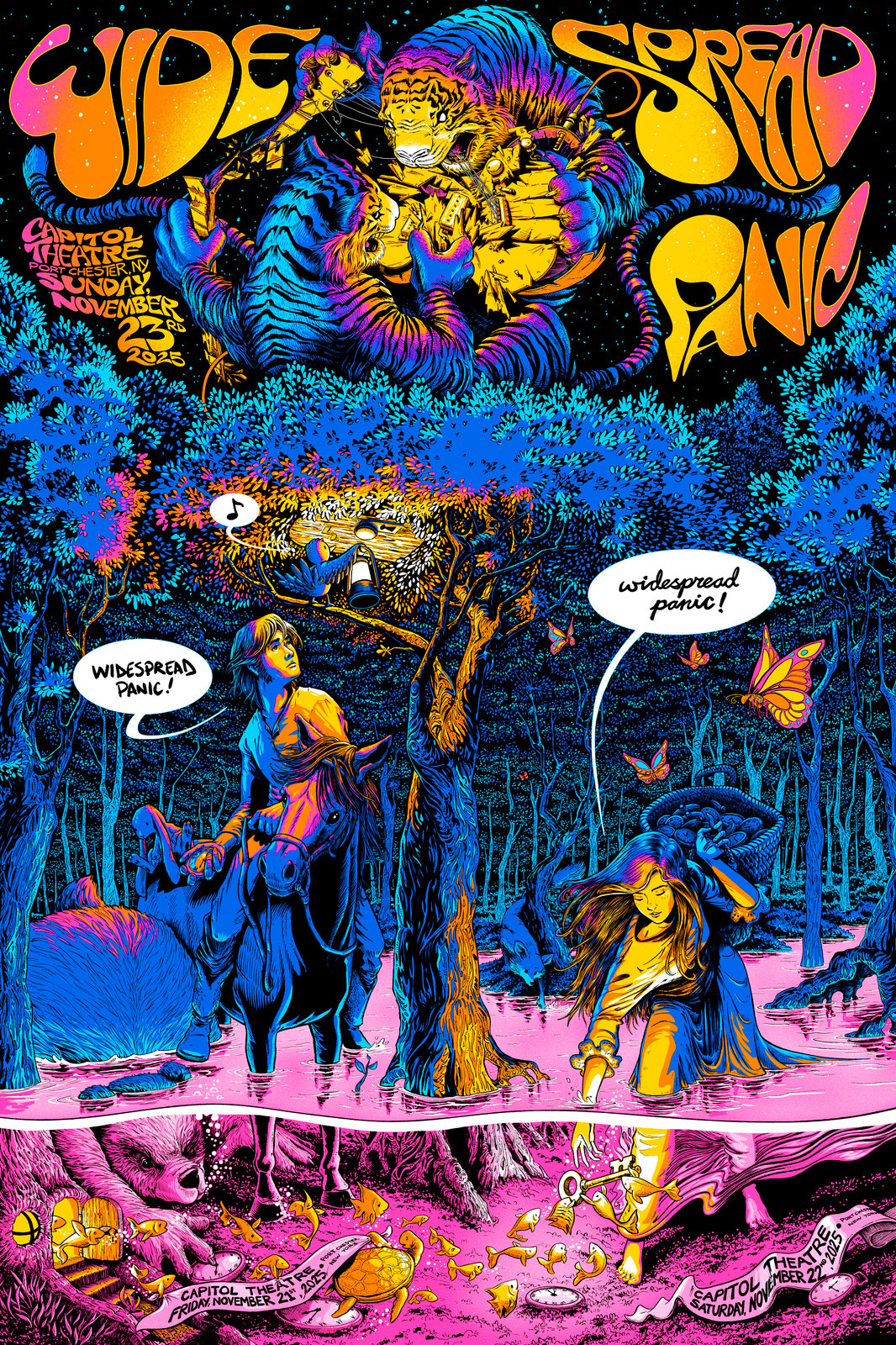 Widespread Panic - Capitol Theatre 2025 | JAMES FLAMES - Prints