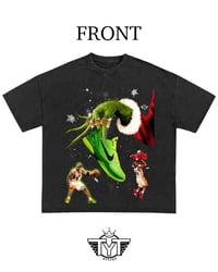 Image 1 of Oversized Cropped 'Swishmas 2.0' Shirt