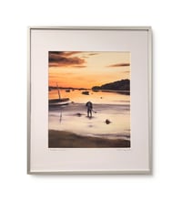 Image 1 of 'Copper Clouds' Framed Print