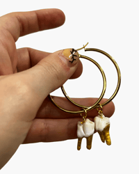 Deer Tooth Hoops IV