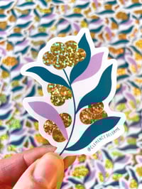 Image 2 of Lot de stickers pailletés - Maison